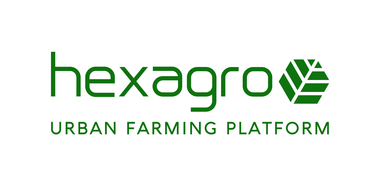 Hexagro logo + tagline
