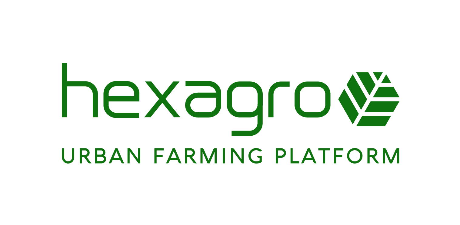 Hexagro logo + tagline